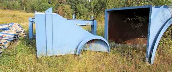 Unused Feeco 6' Dia. X 48' L Rotary Cooler)